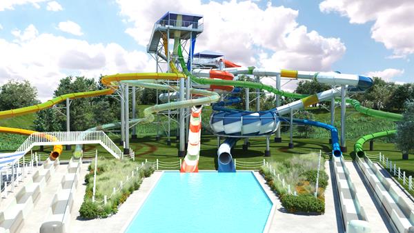 At South Bay Shores, guests will be immersed in a completely transformed waterpark experience featuring seven new water attractions including four drop slides, two tube slides, and a new lagoon area. The brand new Pacific Surge slide complex will delight thrill seekers, providing an amazing adrenaline rush for maximum fun.