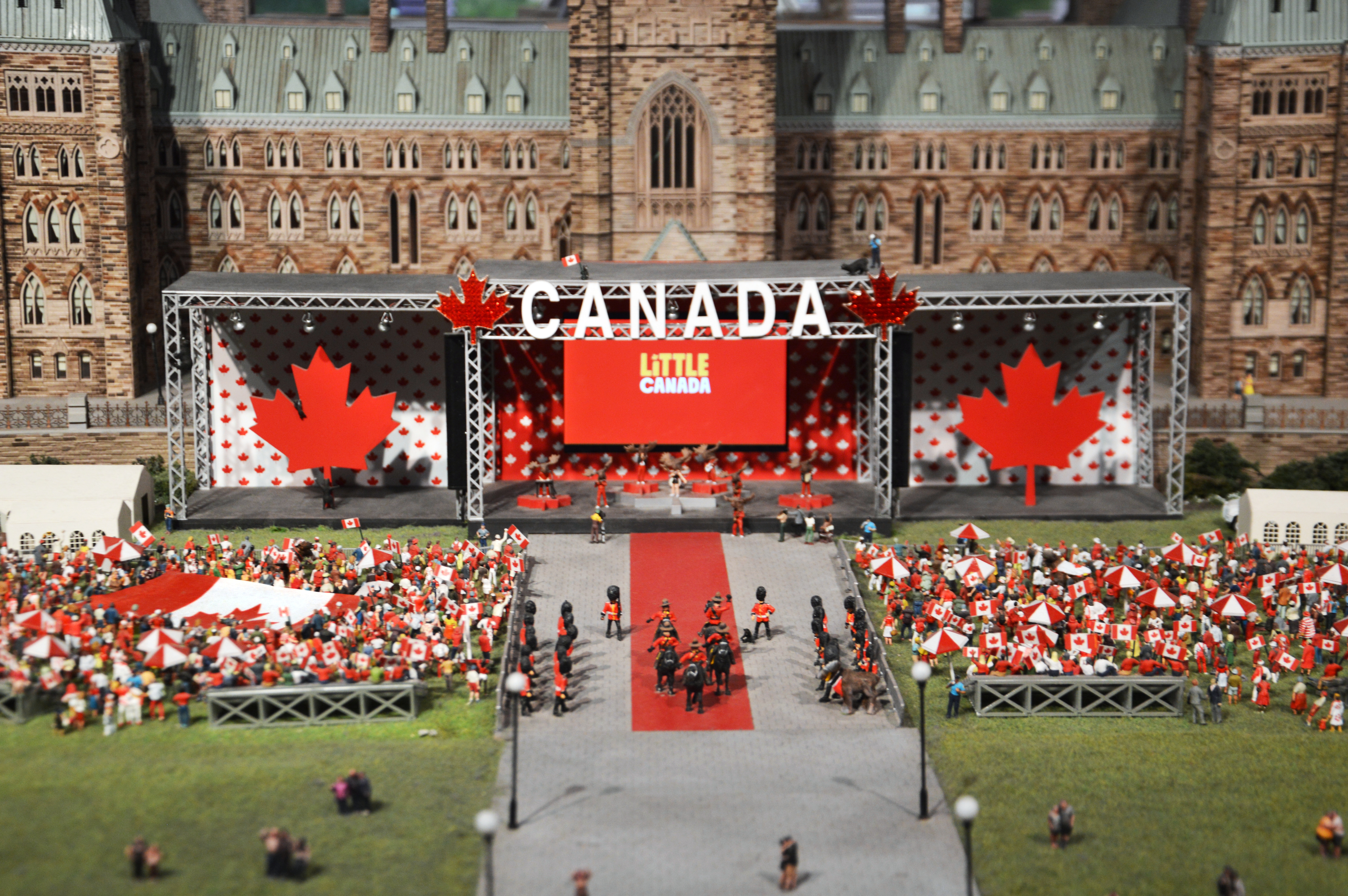 Mini Parliament Hill in Little Ottawa (Little Canada)