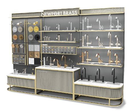 Newport Brass Product Display