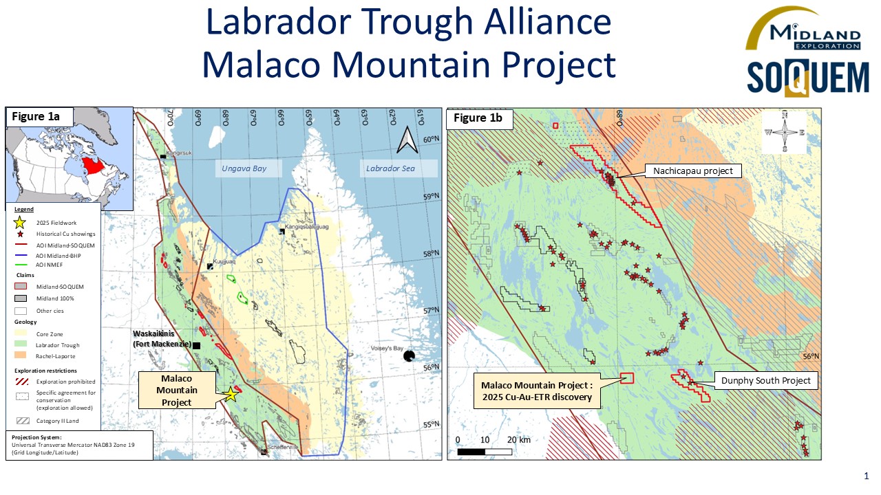 Figure 1 Labrador Trough Alliance Malaco Mountain Project