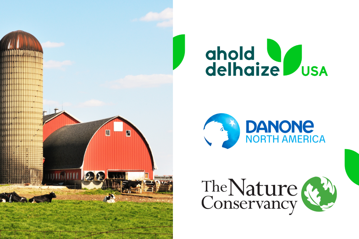 Ahold Delhaize USA x Danone North America x The Nature Conservancy pilot