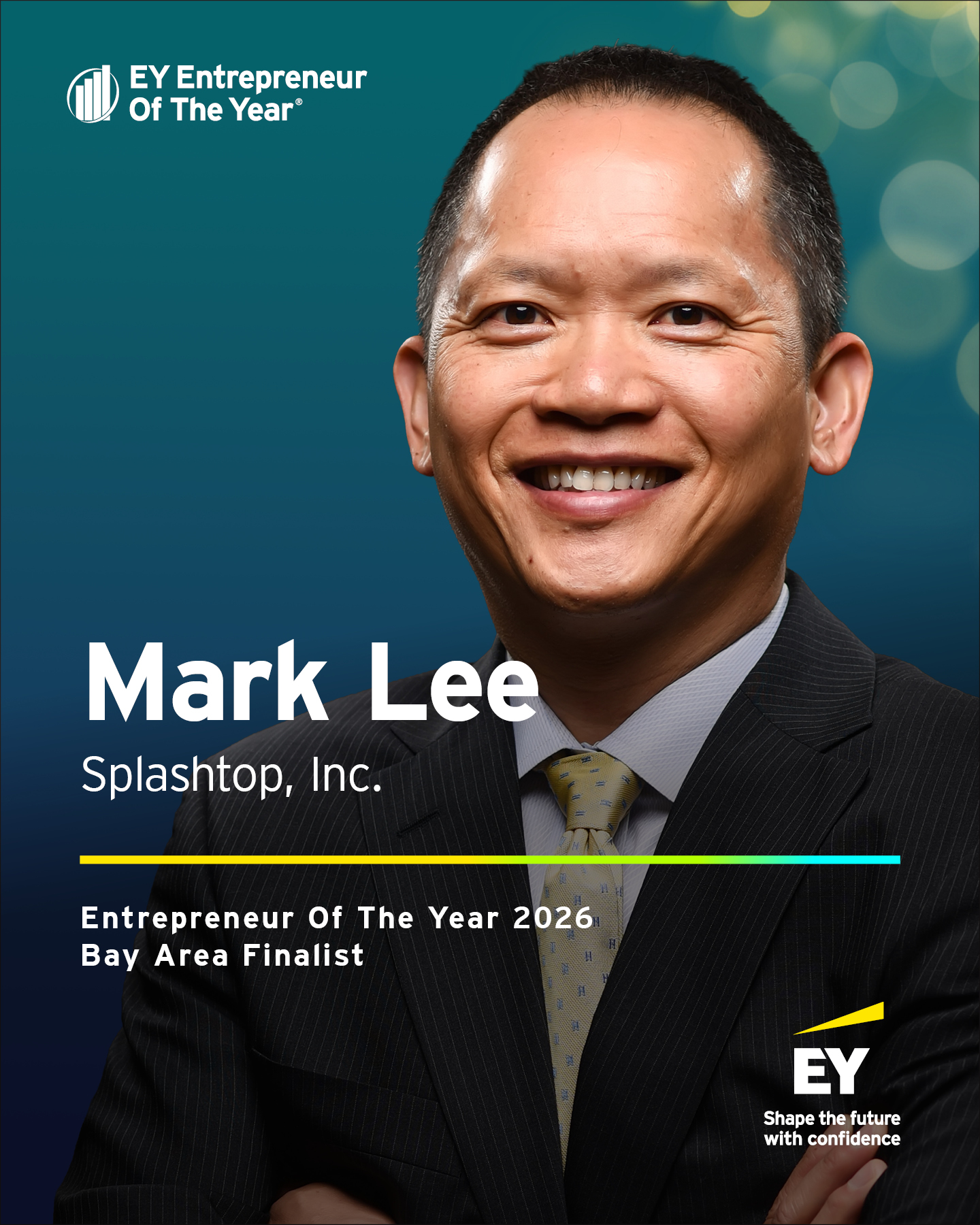 Splashtop CEO Mark Lee Named Entrepreneur Of The Year® 2026 Bay Area Finalist 