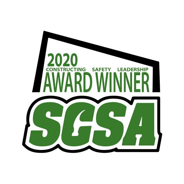 AlumaSafway received an SCSA Constructing Safety Leadership Award, based on their significant achievements in safety leadership and excellent safety practices.