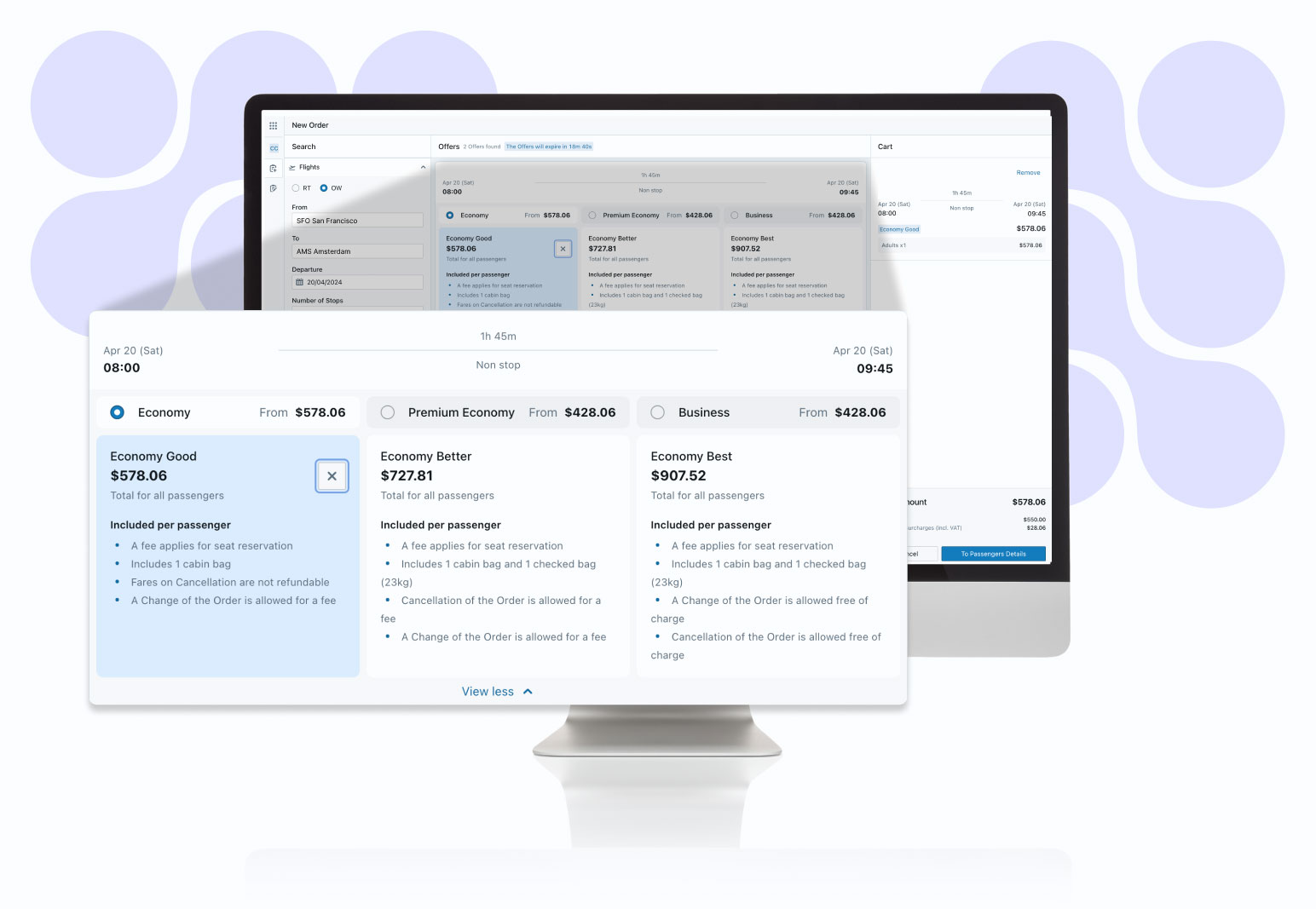 Built on International Air Transport Association (IATA) open standards such as ONE Order and NDC, FLYR OOMS is modular, allowing airlines to better control their technology decisions and innovation.