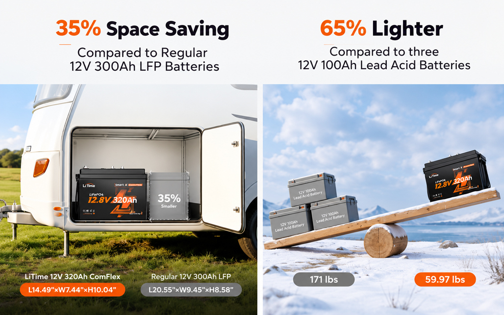 More Power, Less Space and Weight