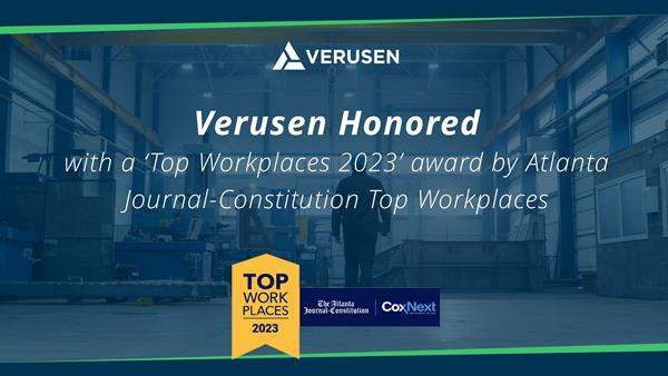 Verusen AJC Top Workplace Award