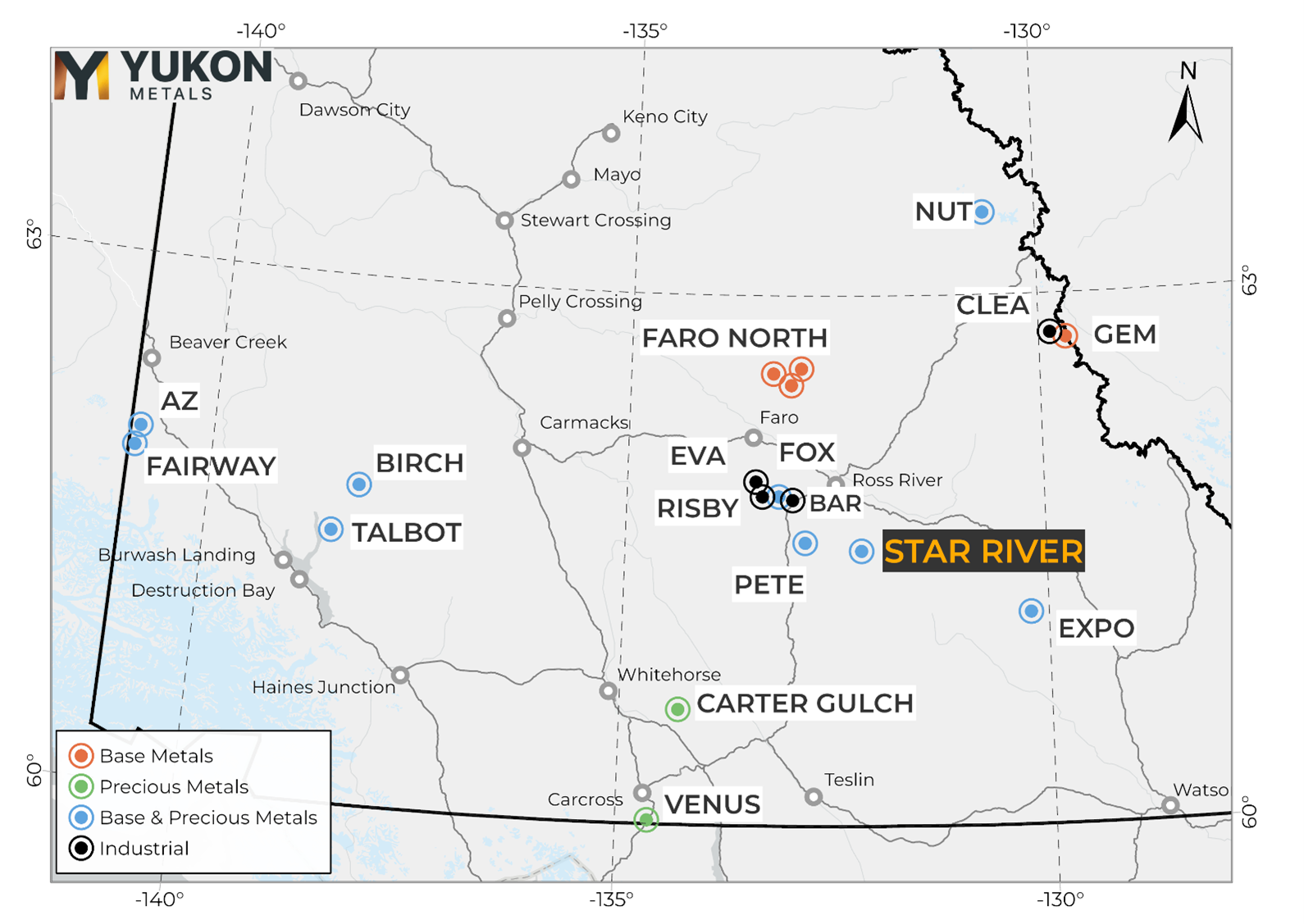 Star River Project Location Map