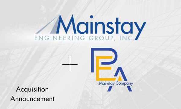 Mainstay Engineering Group, Inc. Announces Acquisition of Professional Engineering Associates (PEA) of South Carolina