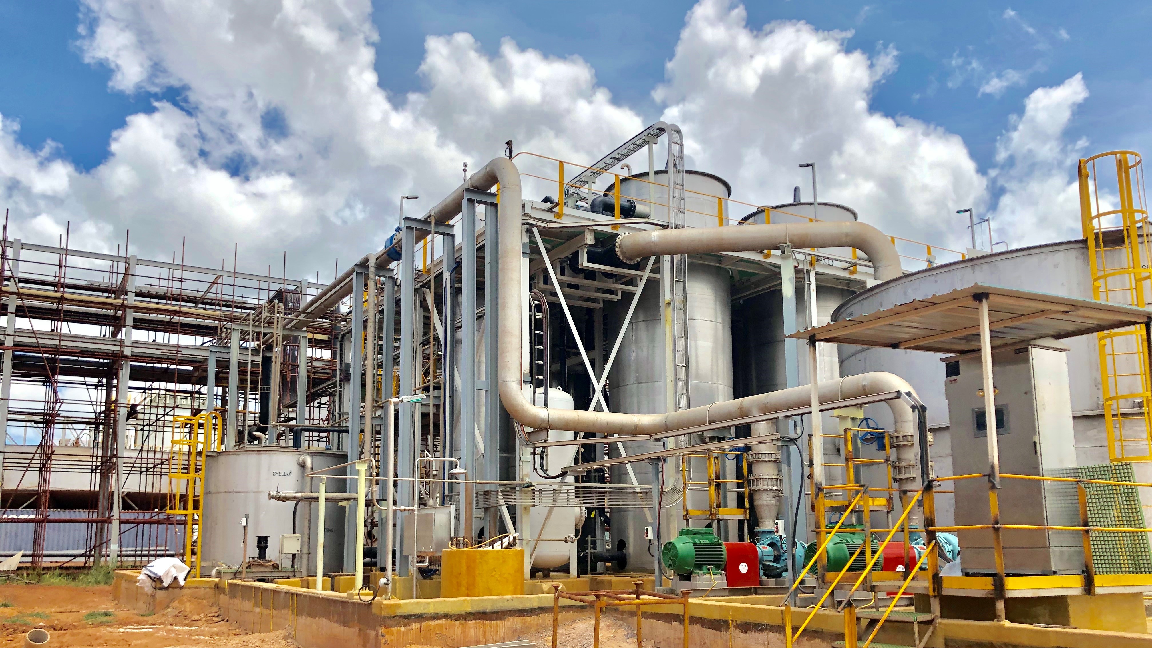 Clean TeQ Continuous Resin-In-Column Ion Exchange plant in DRC