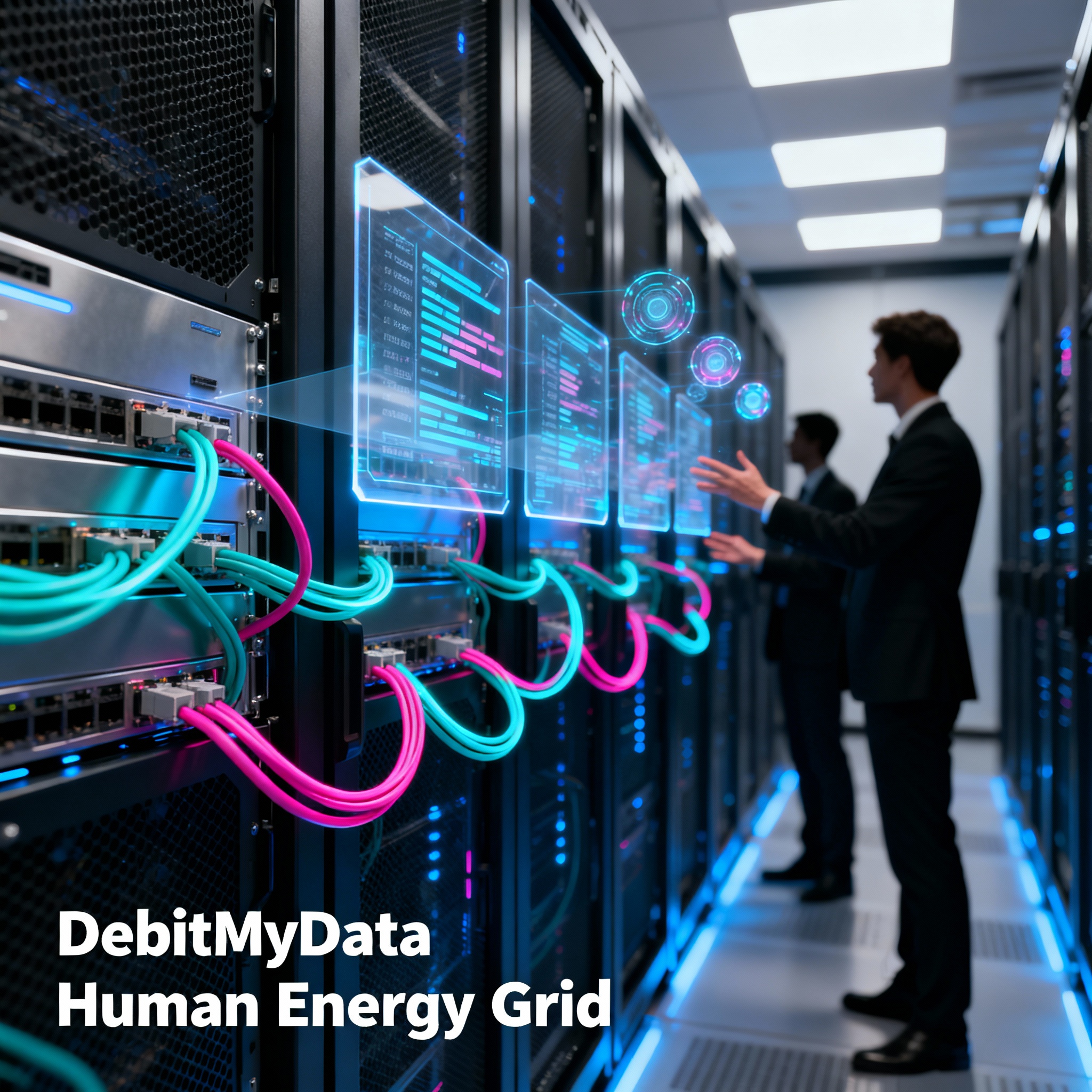 DebitMyData Human Energy Grid