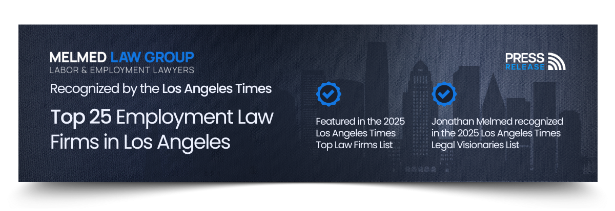 Melmed Law Group Top 25 Employment Law Firm