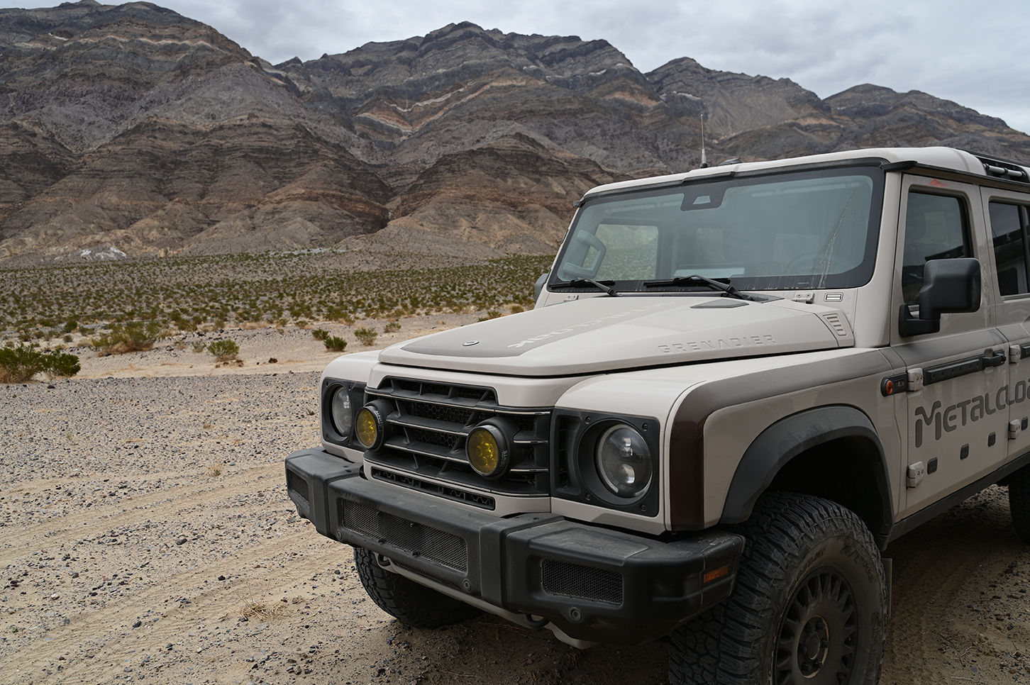 Death Valley is the perfect environment to test the Ineos Grenadier