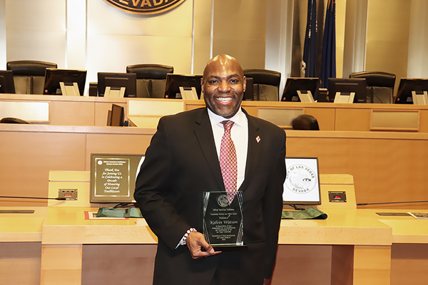 Las Vegas-Clark County Library District Executive Director Kelvin Watson