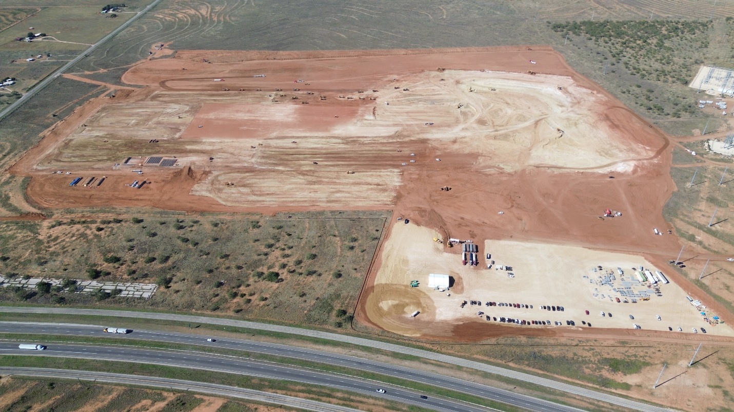 Construction underway at Barber Lake