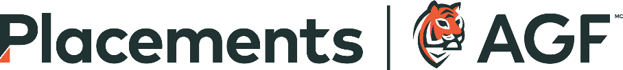Placements AGF logo