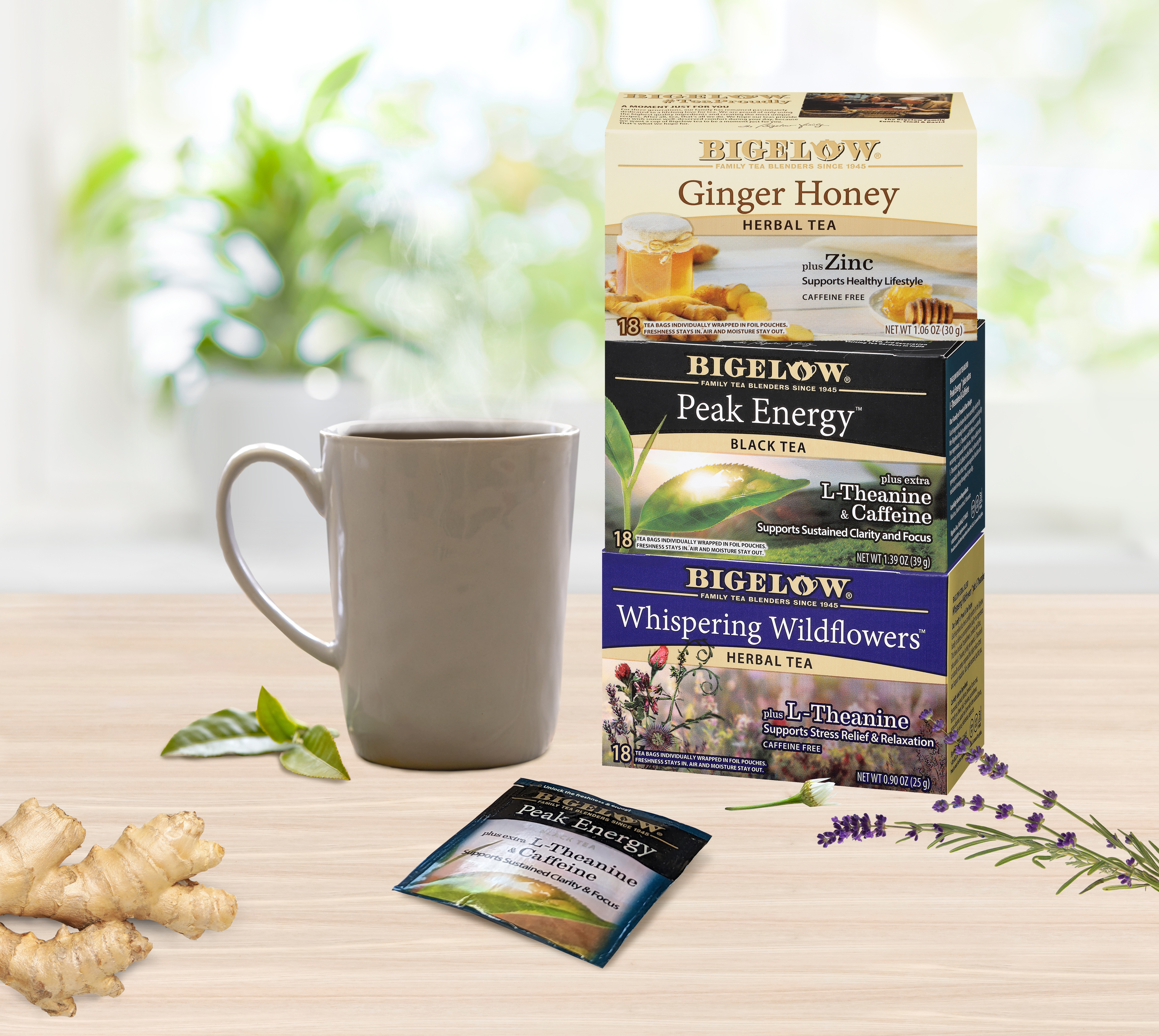 Bigelow Tea Announces NEW Black and Herbal Teas Featuring
