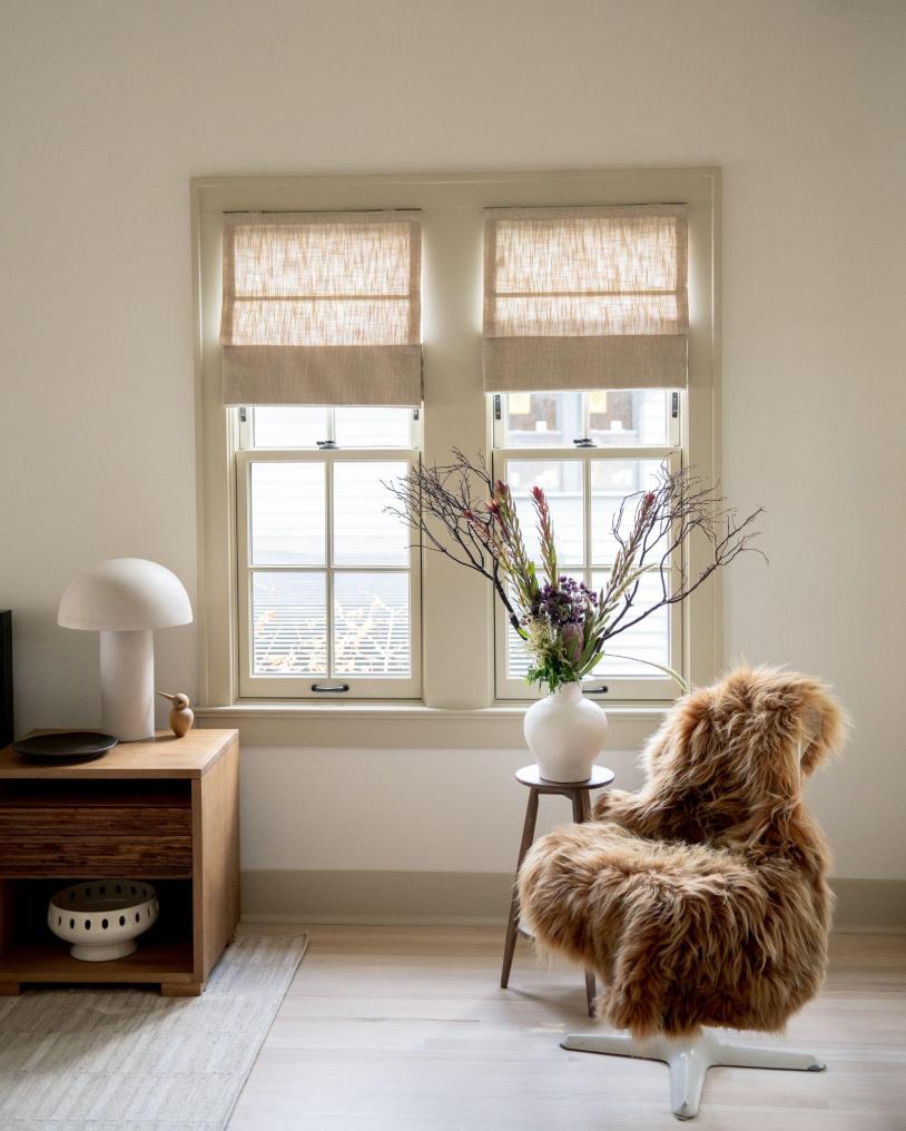 TWOPAGES Liz Linen Roman Shade