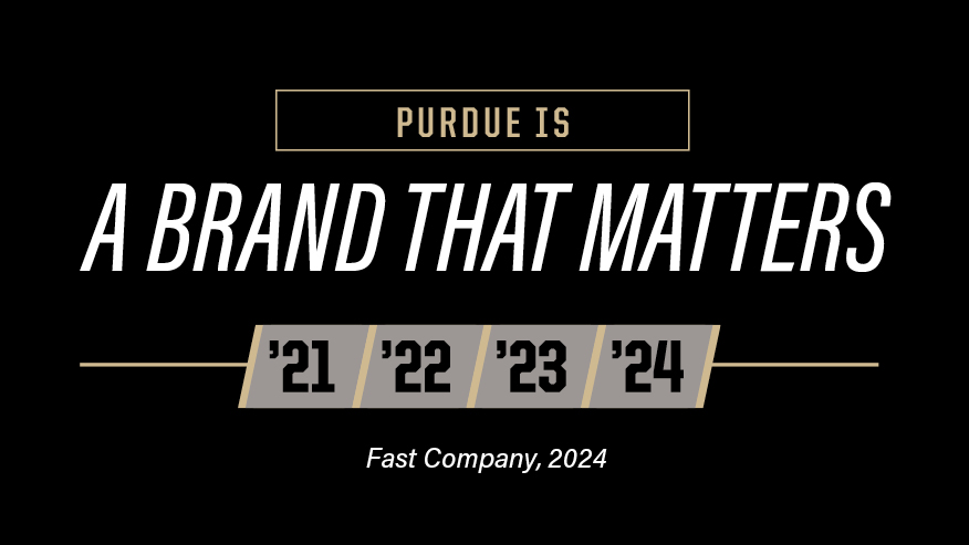 Purdue is a 'Brand That Matters'