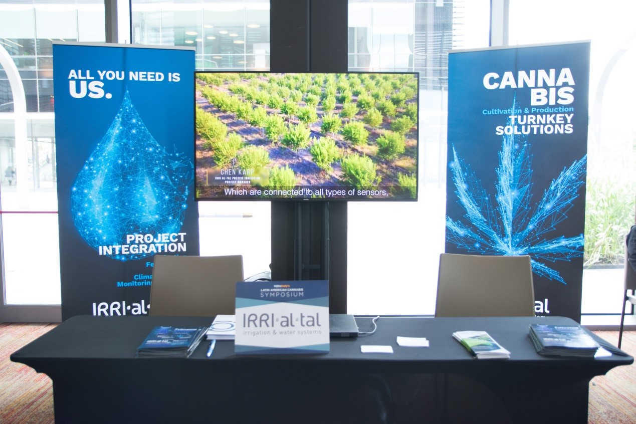 WWT's booth at MJBiz