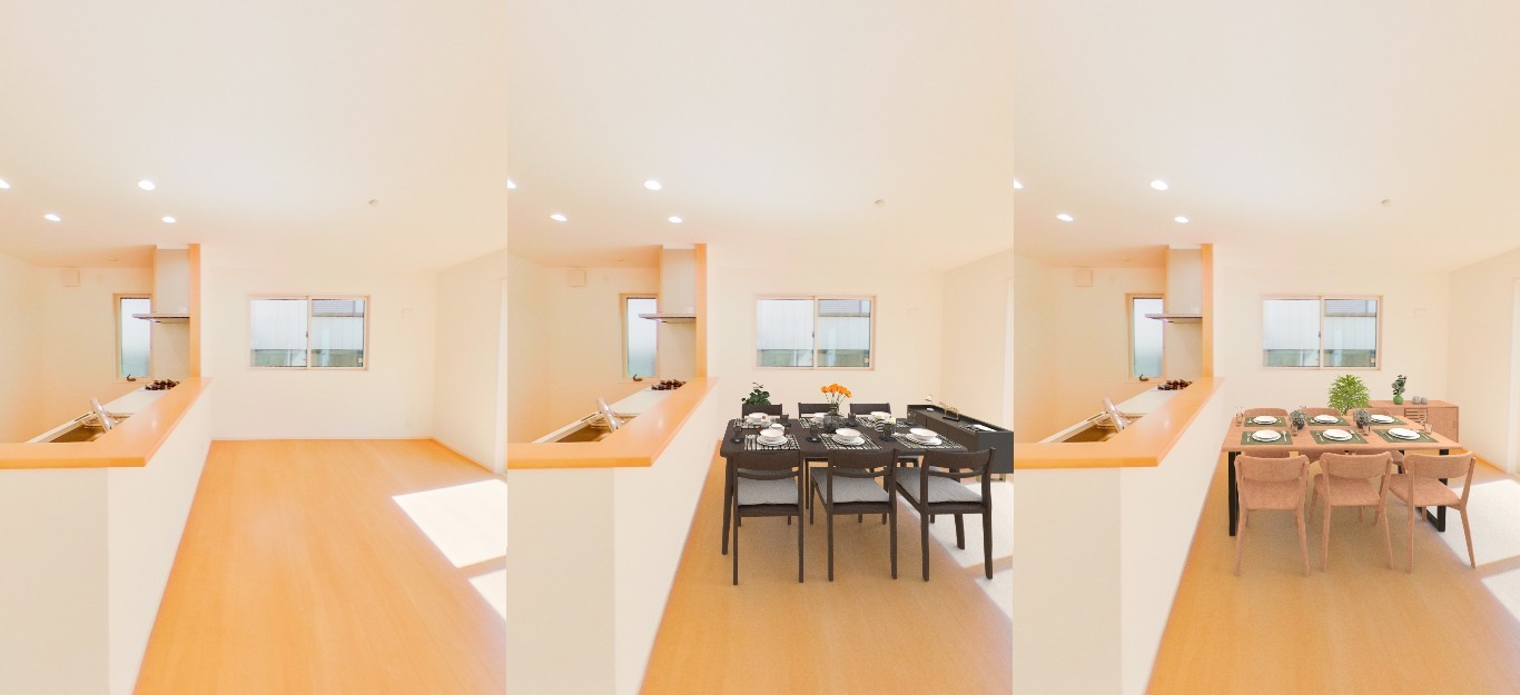 Example of AI Virtual Staging Beta