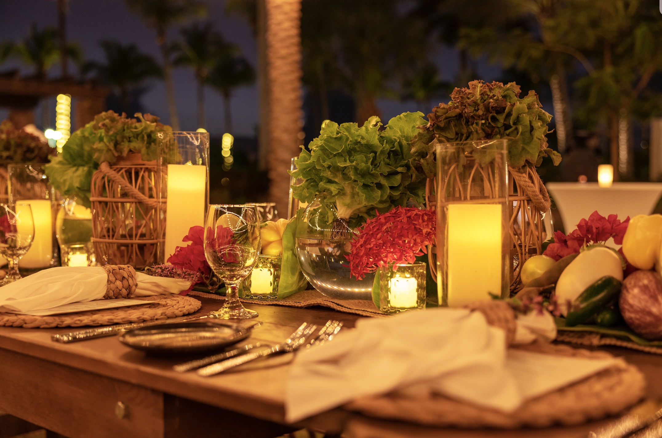 Aurora Anguilla Garden Dinner