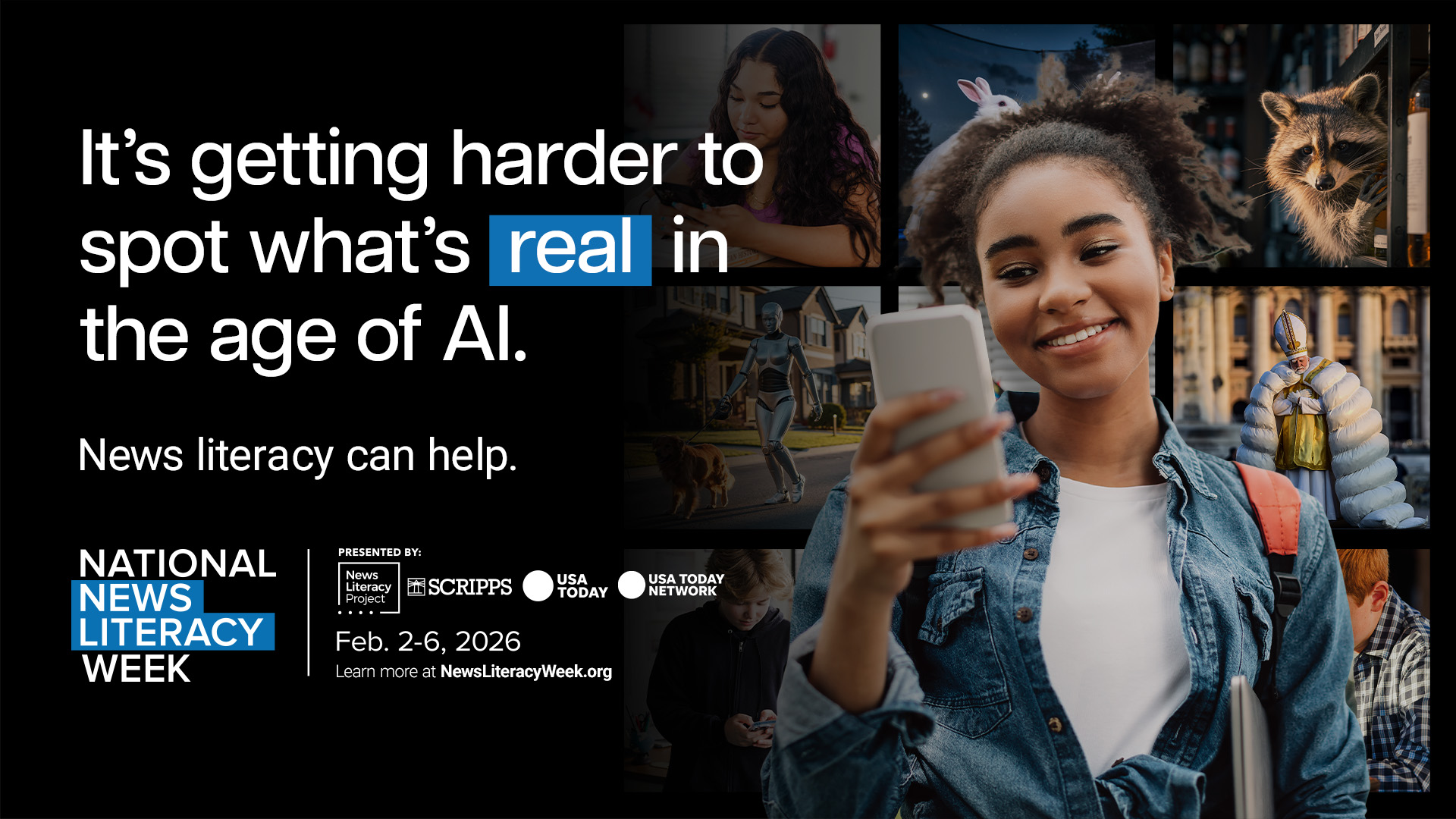 Helping students evaluate information in an AI-driven world.