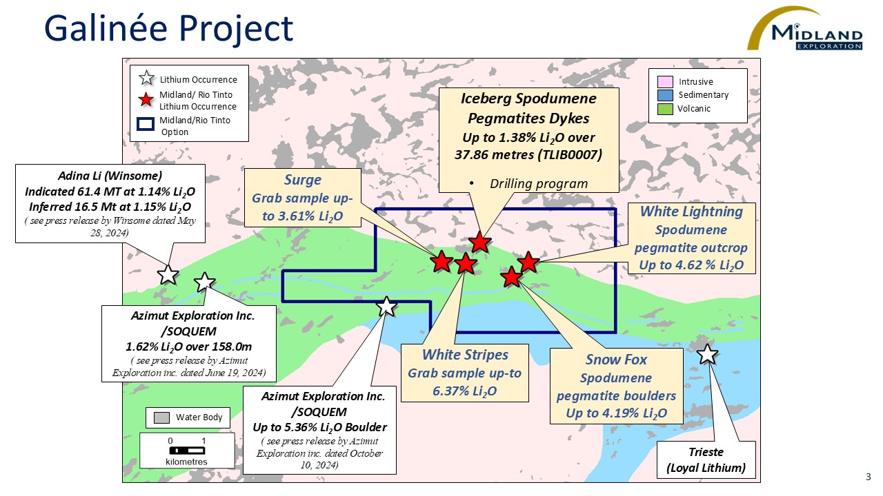 Figure 3 Galinée Project