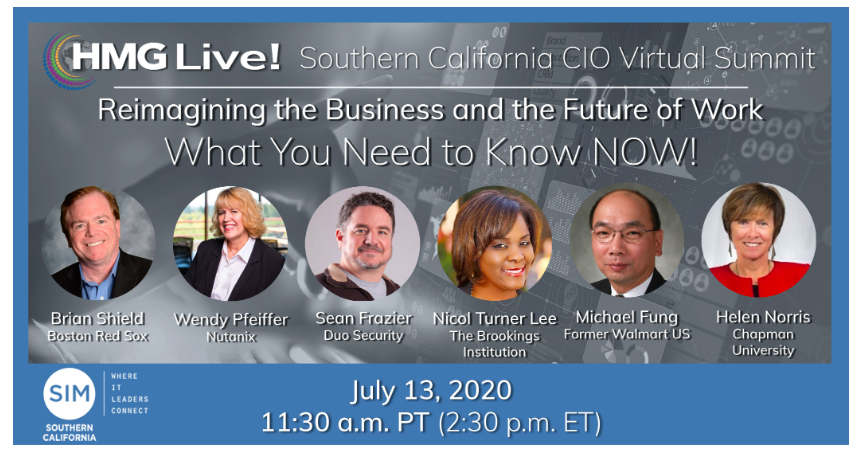 HMG Live! 2020 Southern California CIO Virtual Summit