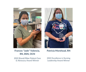 Oncology Nurses Recognized for Excellence in Patient Care,