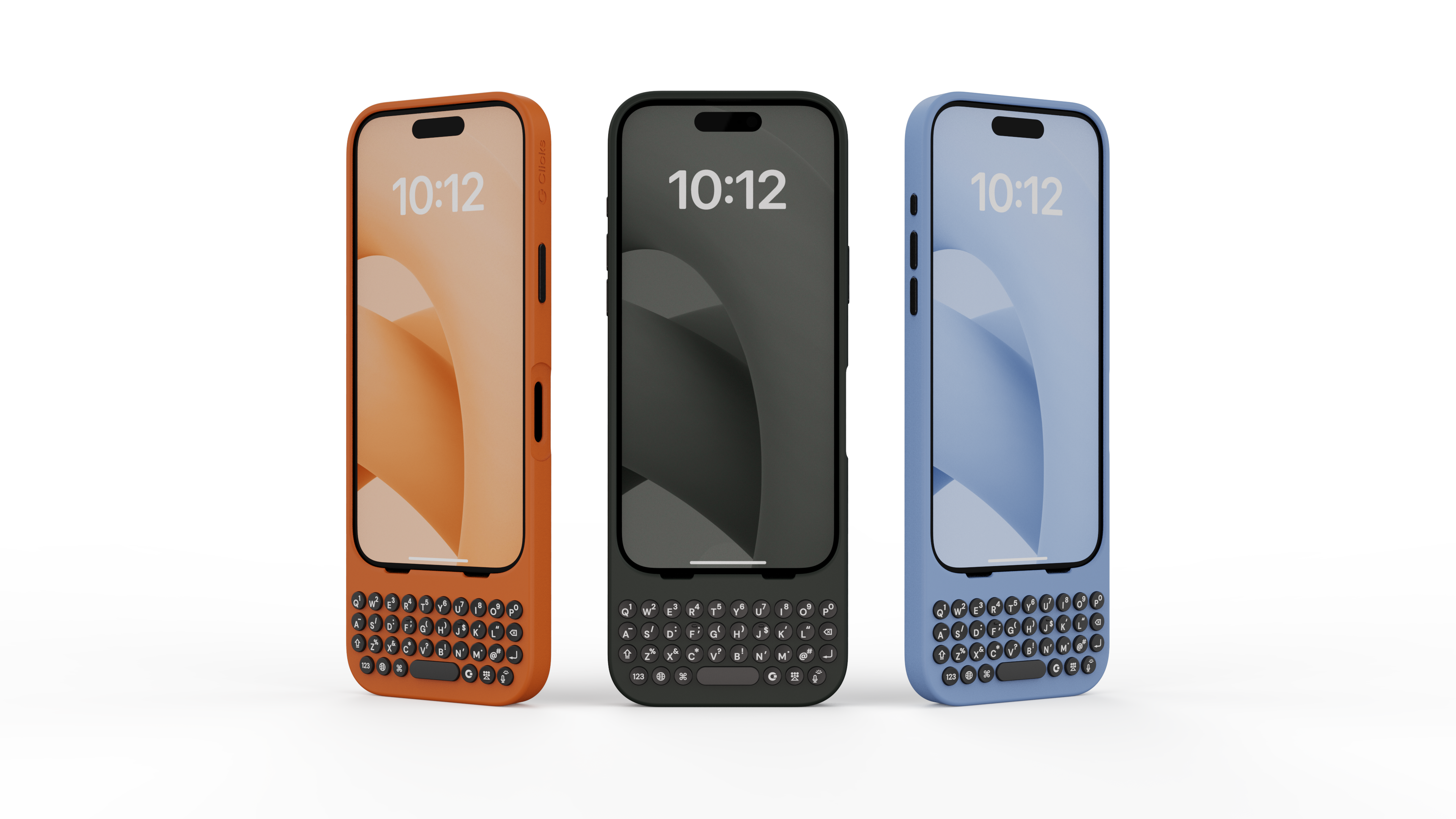 Clicks for iPhone 16 will be available in three colors:  Spice, Onyx and Surf.