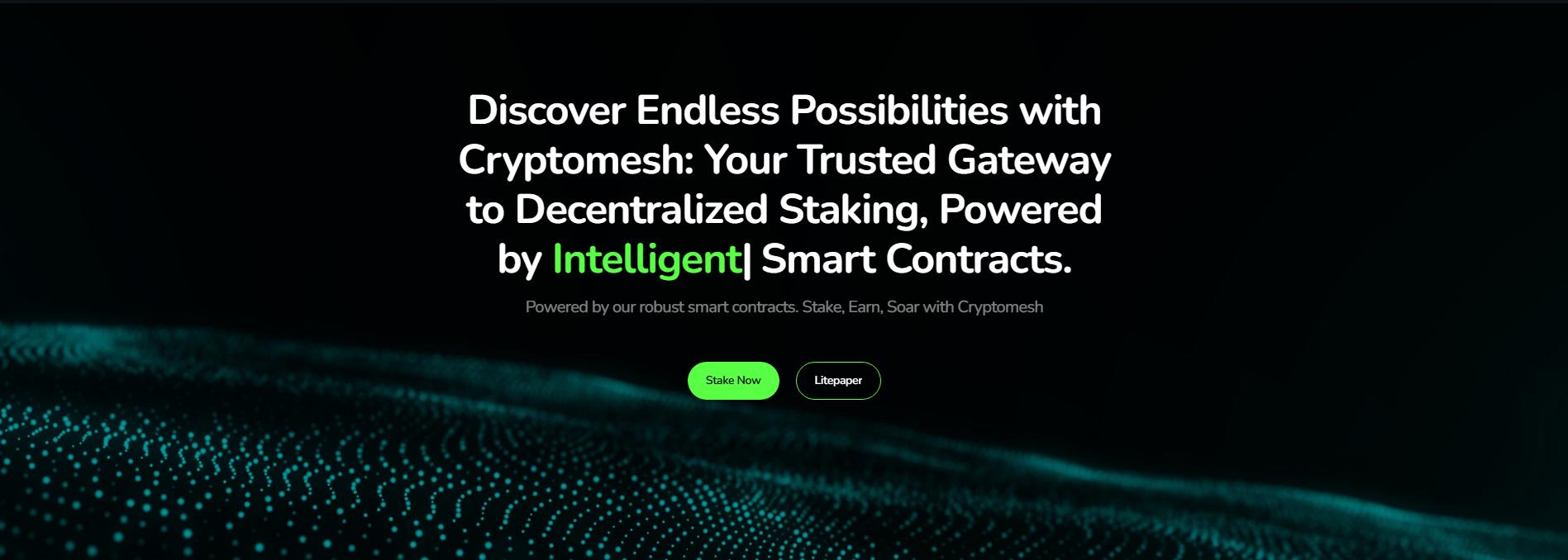 cryptomesh - Ethereum staking platform