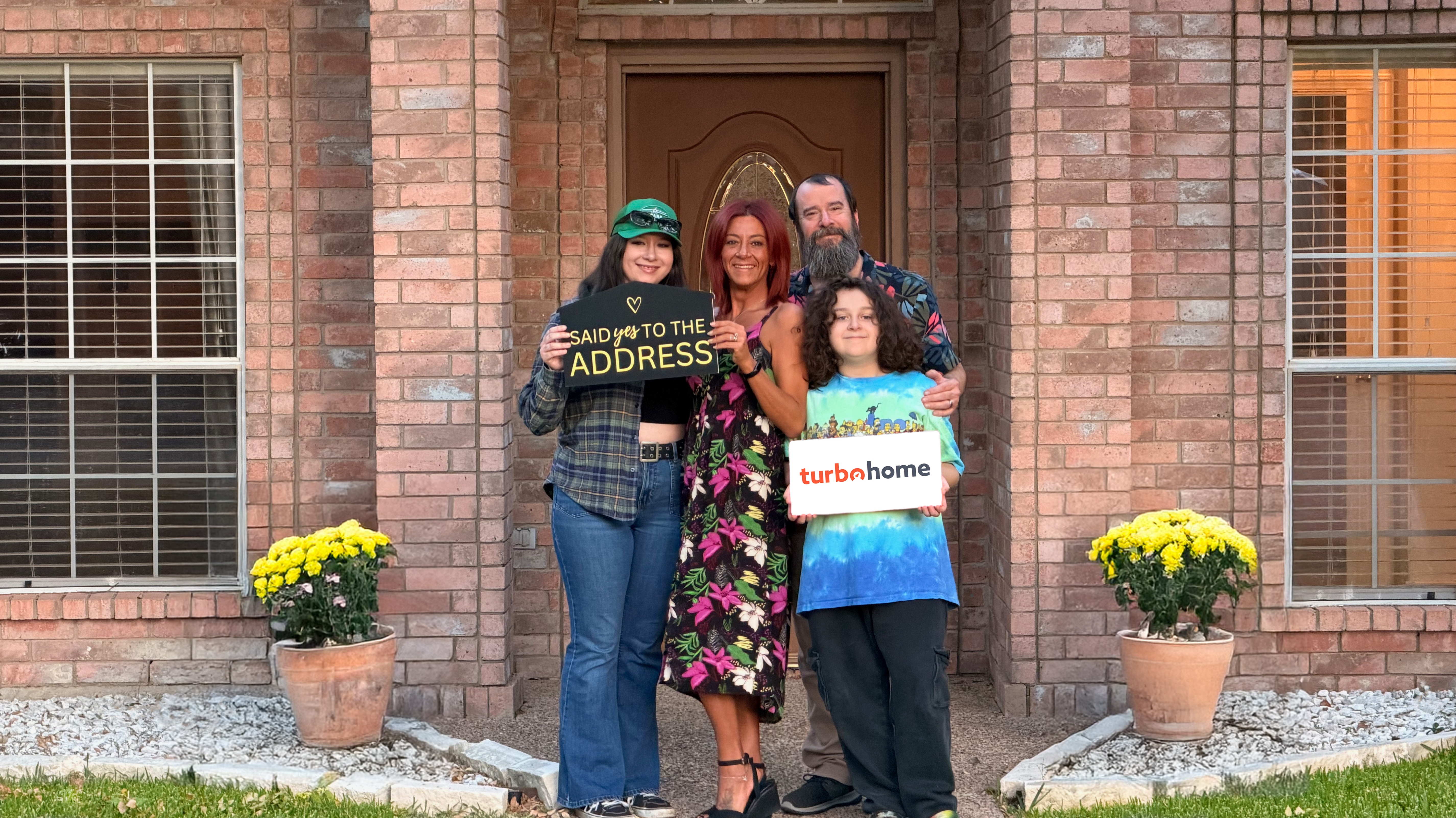 TurboHome homebuyer successfully bought his dream home in Texas