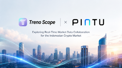 Treno Scope and PINTU Explore Real-Time Market Data Collaboration to Enhance the Crypto Market Data Experience in Indonesia