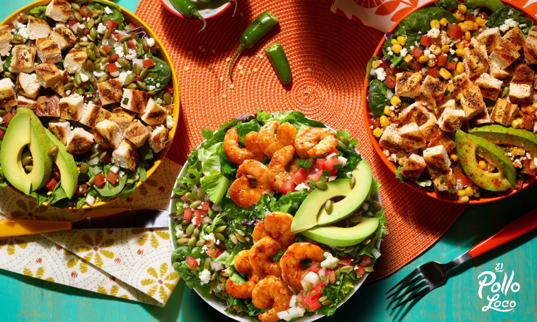 Try El Pollo Loco's Delicious Double Chopped Salads