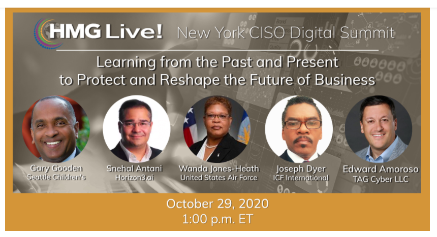 2020 HMG Live! New York CISO Executive Leadership Summit