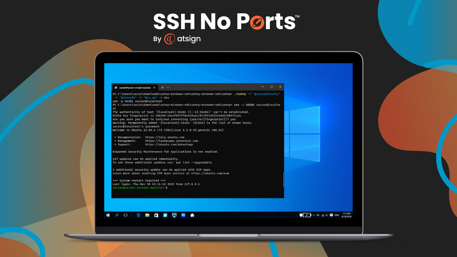 SSH No Ports 4.0