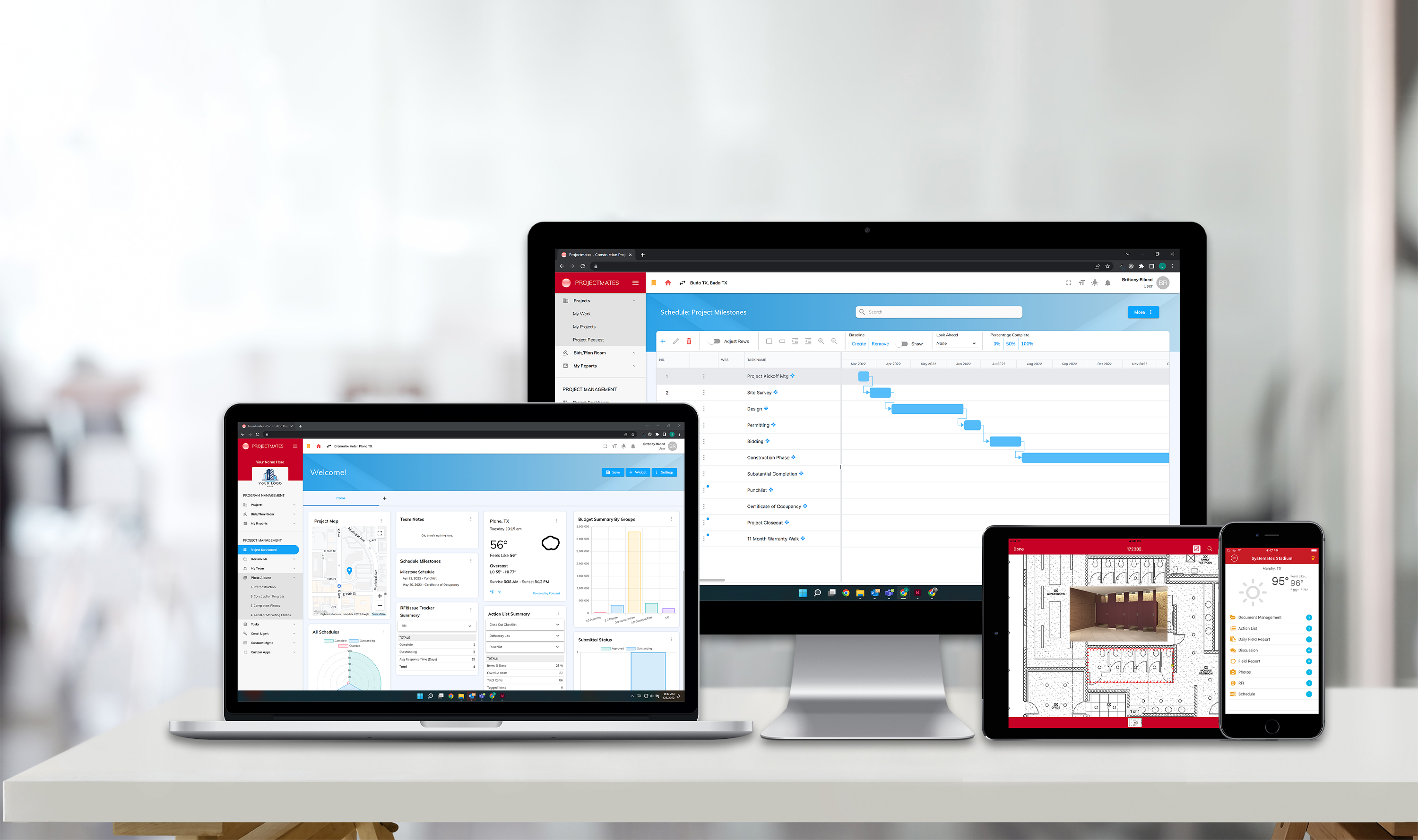 Projectmates Streamlines Construction Program Management to Save Owners Time and Money