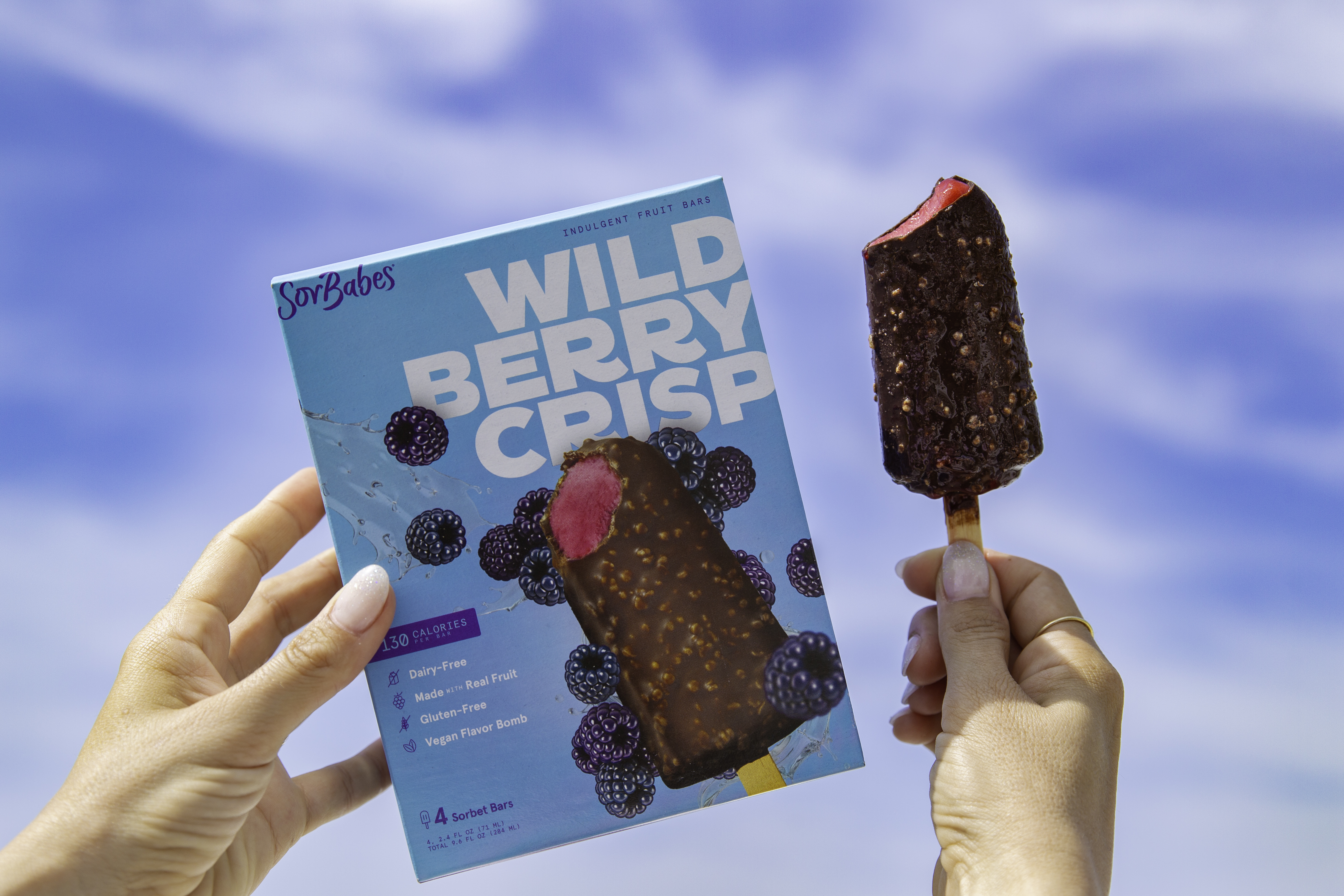 SorBabes Wildberry Crisp Bars