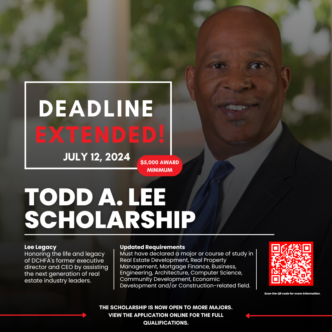 2024 Todd A. Lee Scholarship Graphic