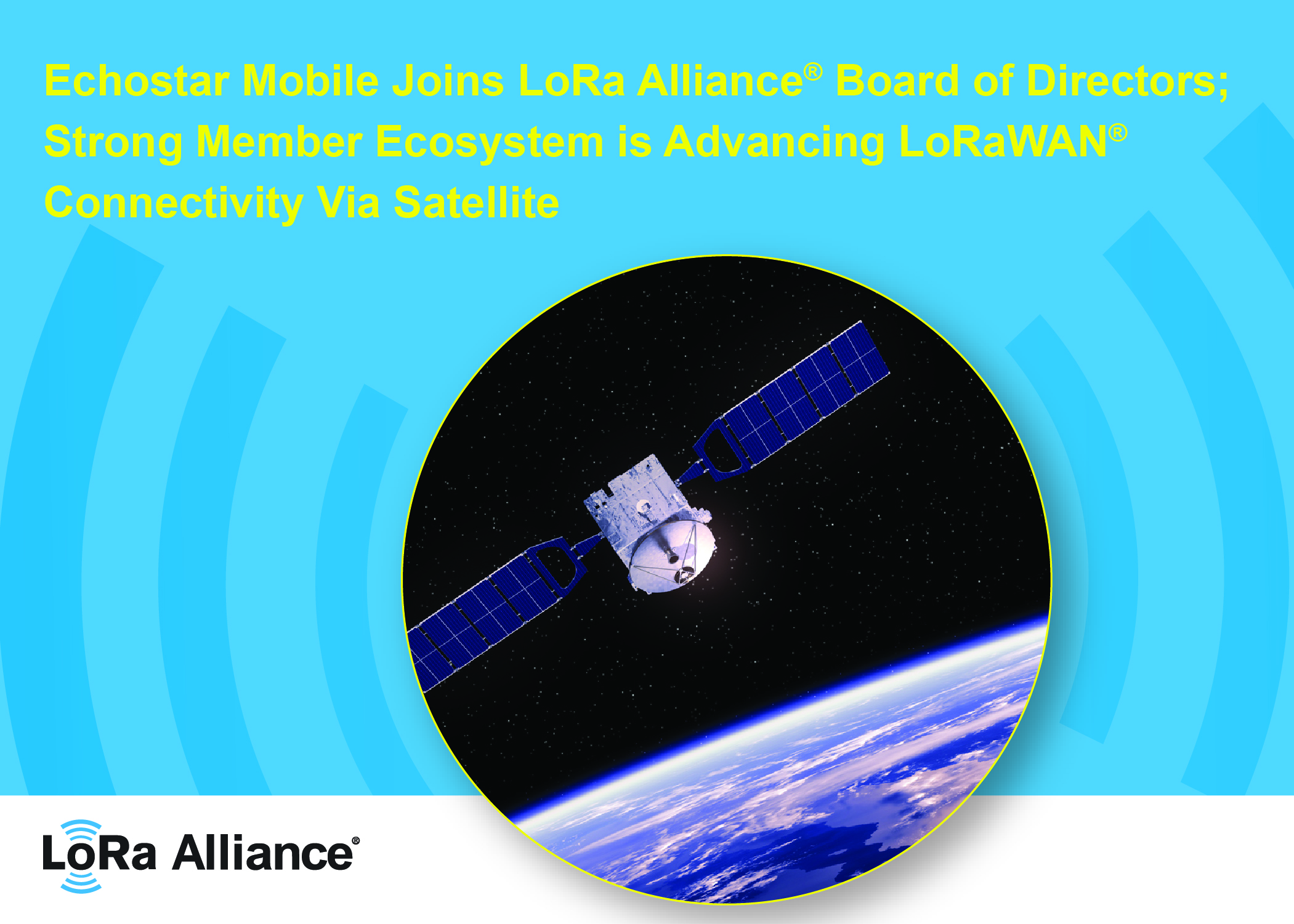 LoRa Alliance EchoStar Press Release Photo