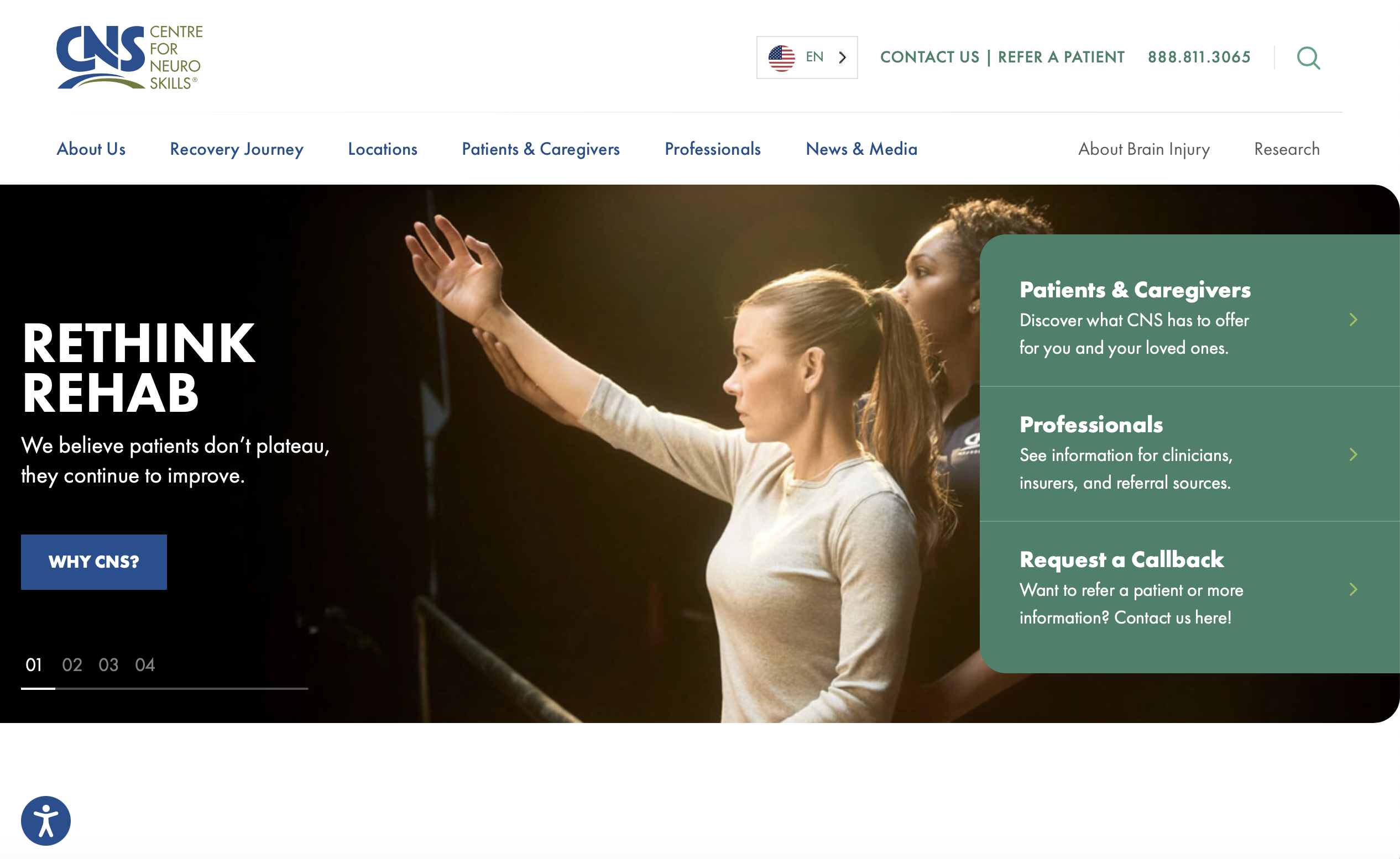CNS-homepage