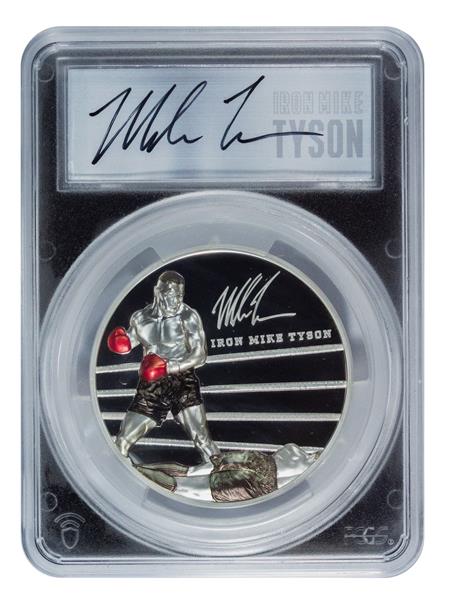Mike Tyson 5 oz coin front