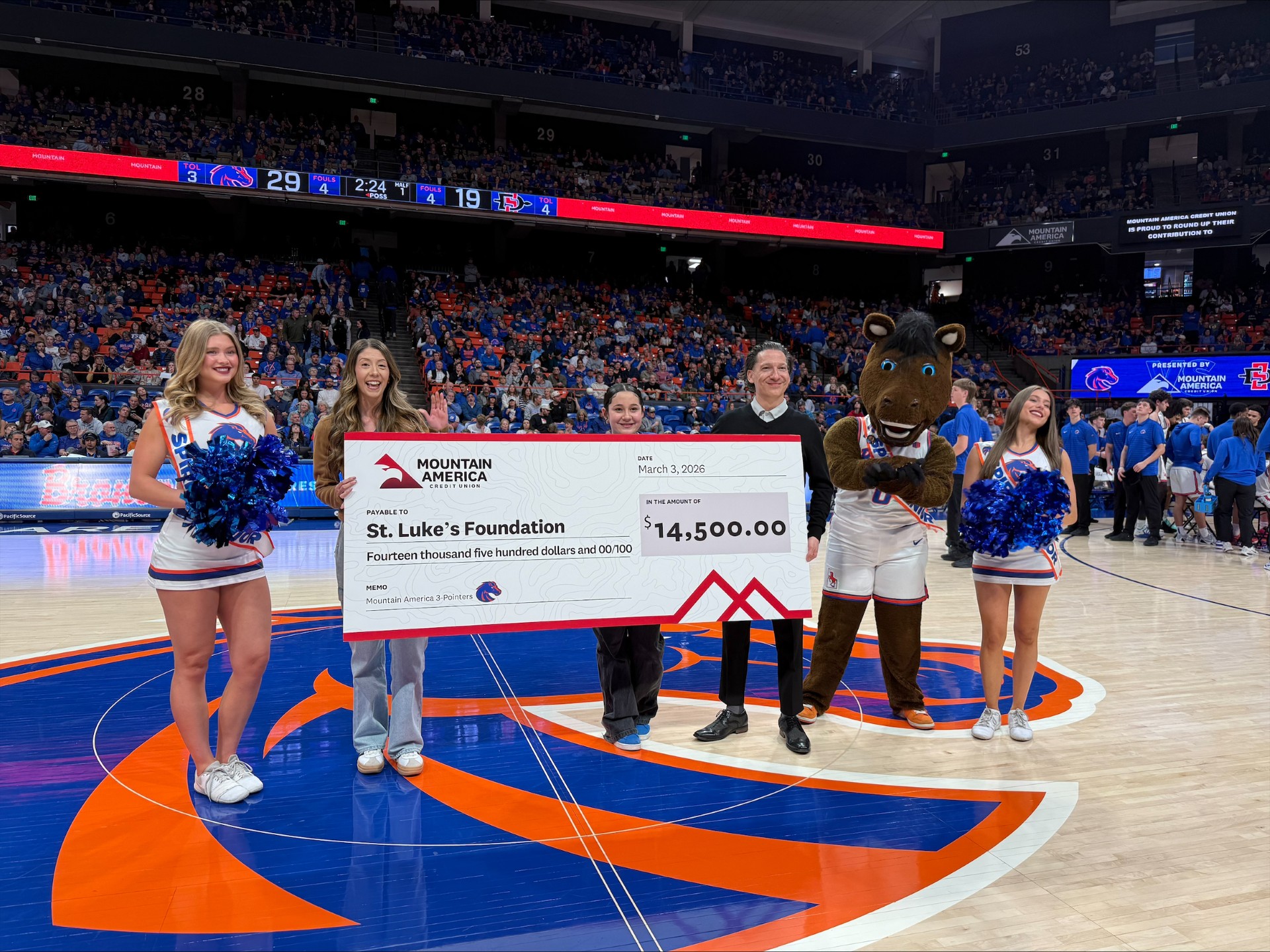 Mountain America Donates $14,500 to St. Luke