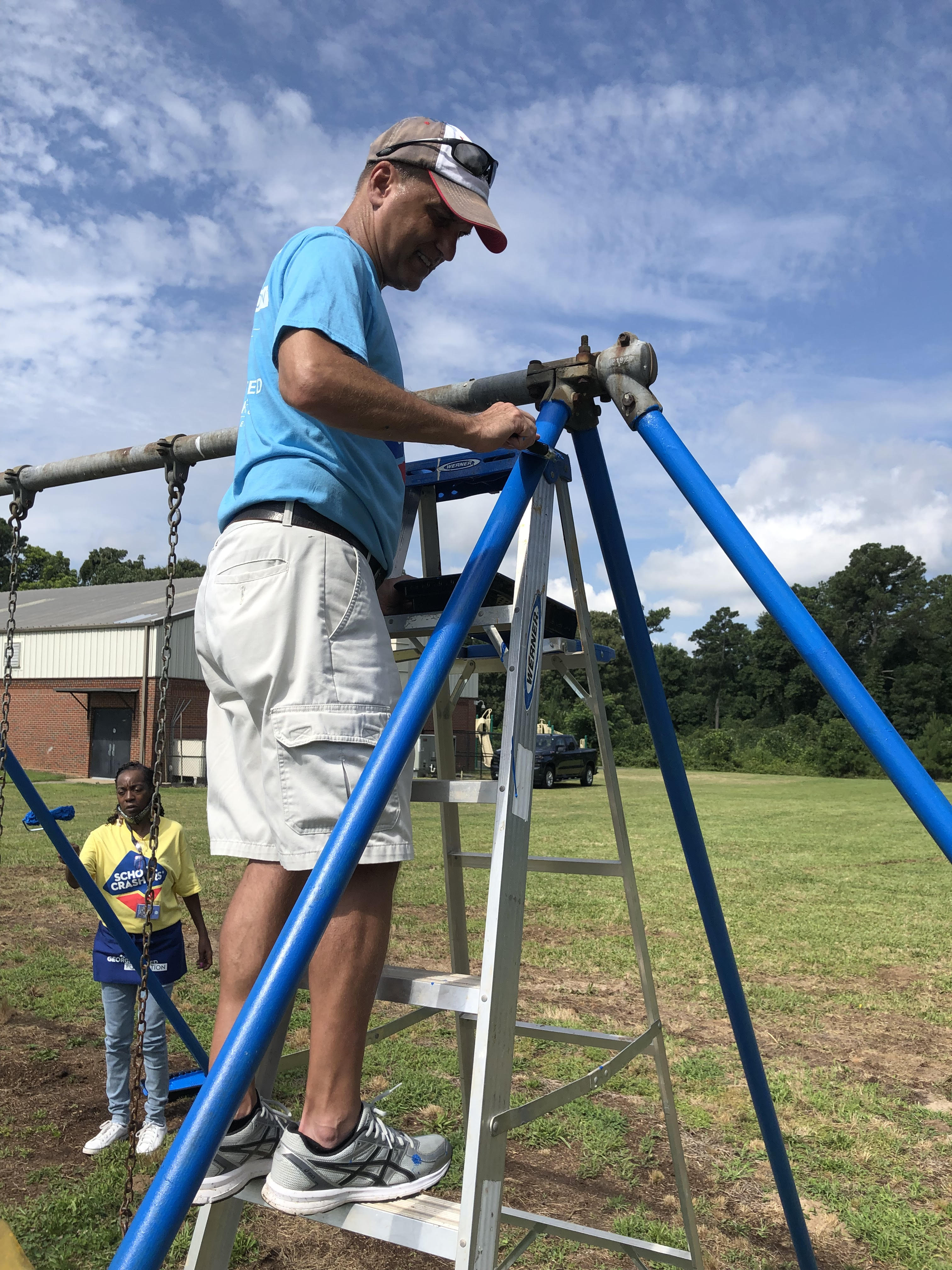 School Crashers Northcutt Volunteer pic 7-14-21