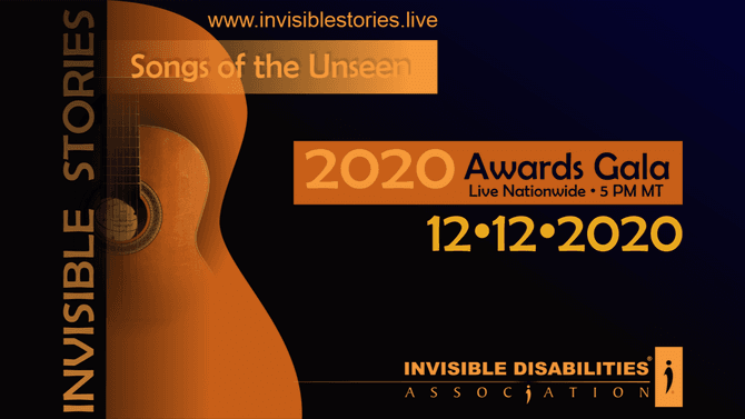 Allsup joins forces with Invisible Disabilities® Association (IDA) to celebrate its 13th Annual Awards Gala on Saturday, Dec. 12, 2020. Learn more at www.invisiblestories.live. 