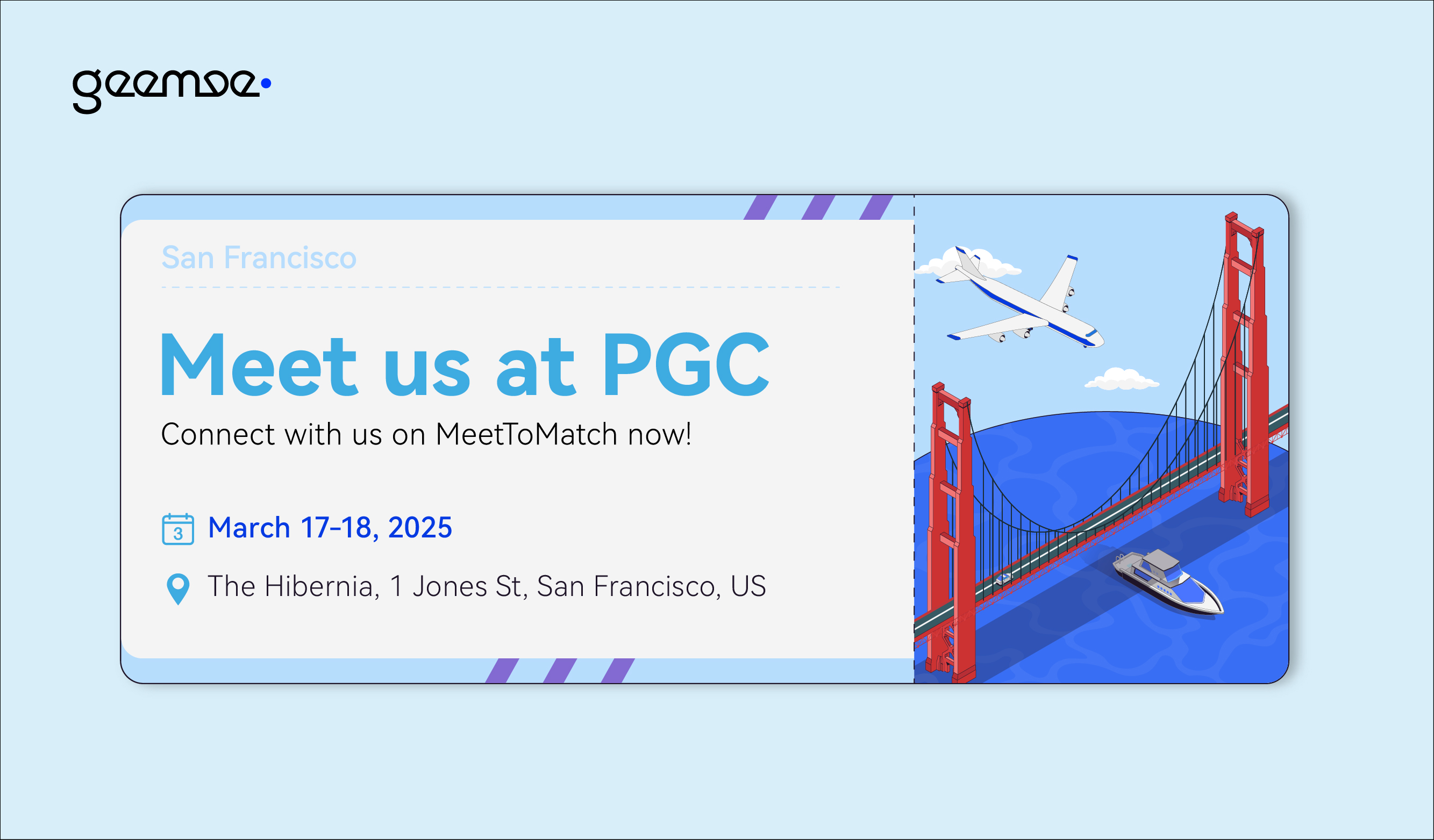 GeeMee - PGC conference