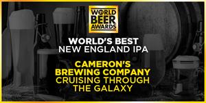 Cameron's Brewing wins Best New England IPA for Cruising Through the Galaxy Hazy IPA
