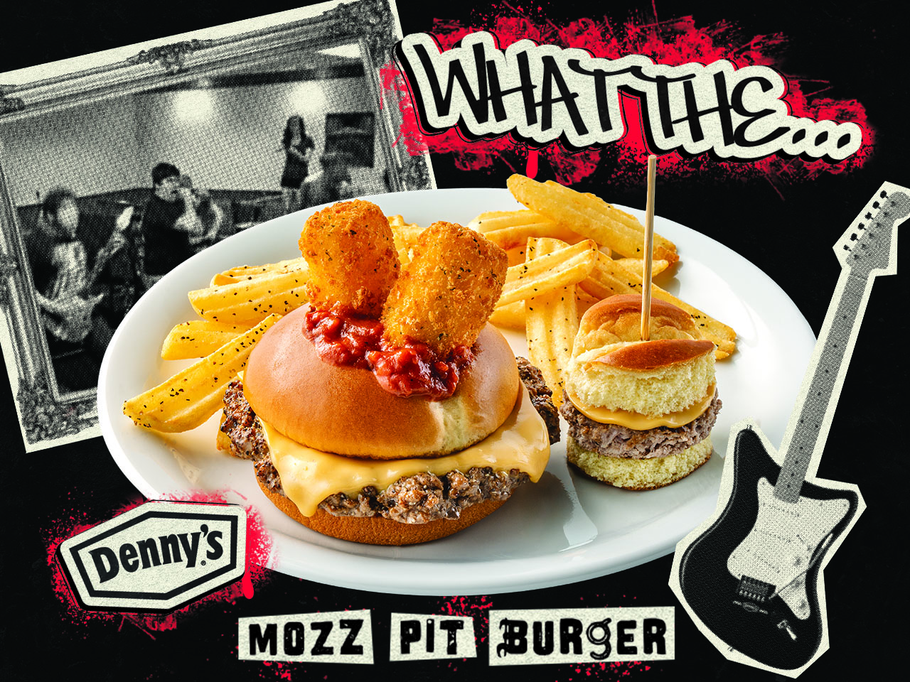 Mosh Pit to Mozz Pit: Denny’s Launches All-New Mozz Pit Burger