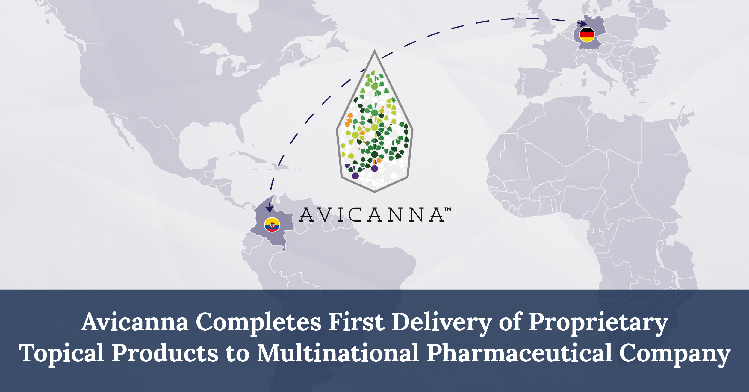 Avicanna Exports Topicals From Colombia to Germany Nov 2024