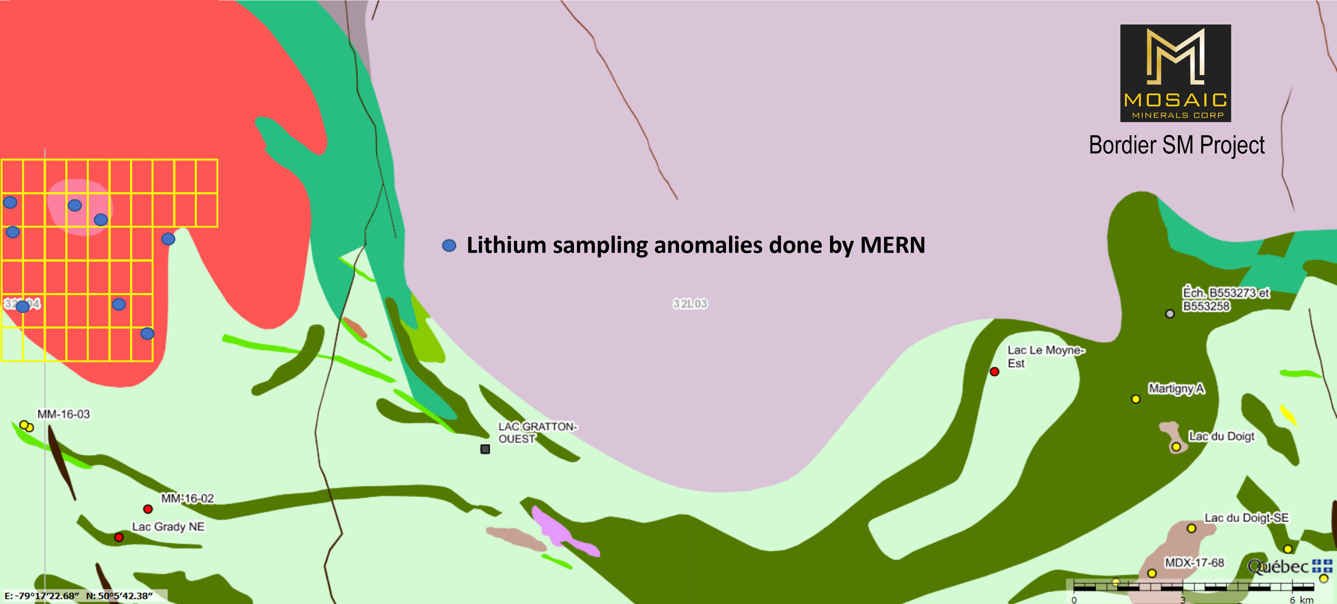 Bordier SM Project Map